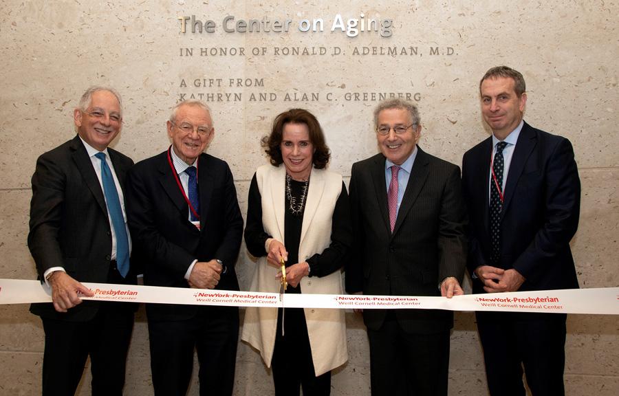 Center on Aging ribbon-cutting